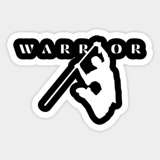 Martial Arts Fighter Sticker